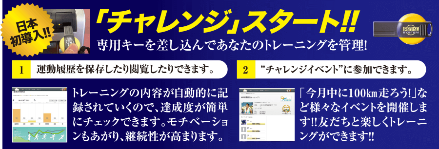 日本初導入!!「チャレンジ」スタート!!